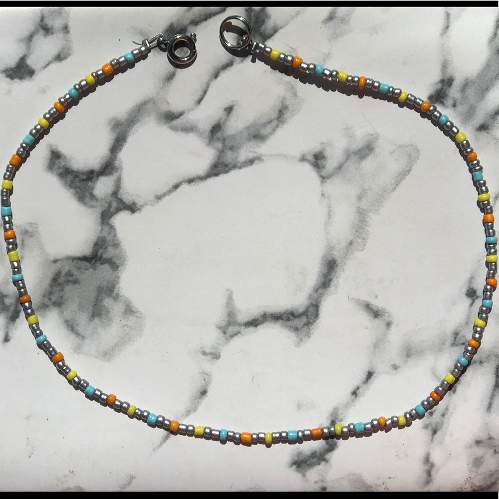 Vsco Seed Bead Necklace💖🌈💫✨🌊